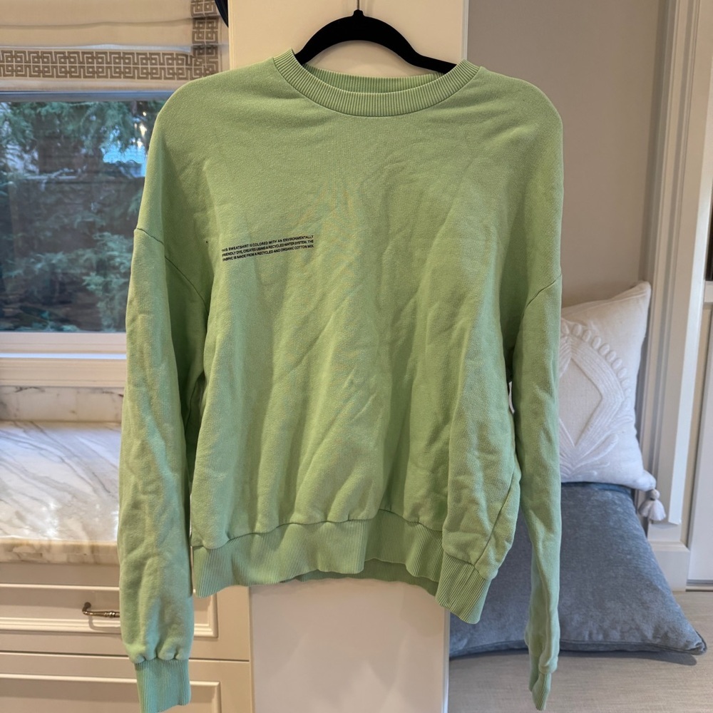 Pangaia Mint Green Sweater